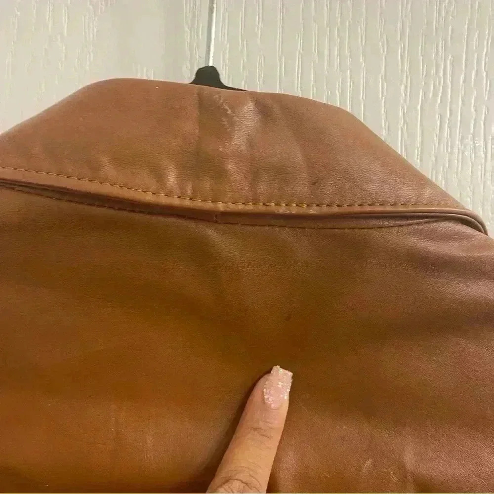 Vintage Leather Jacket by Fantastic International - Picture 11 of 12